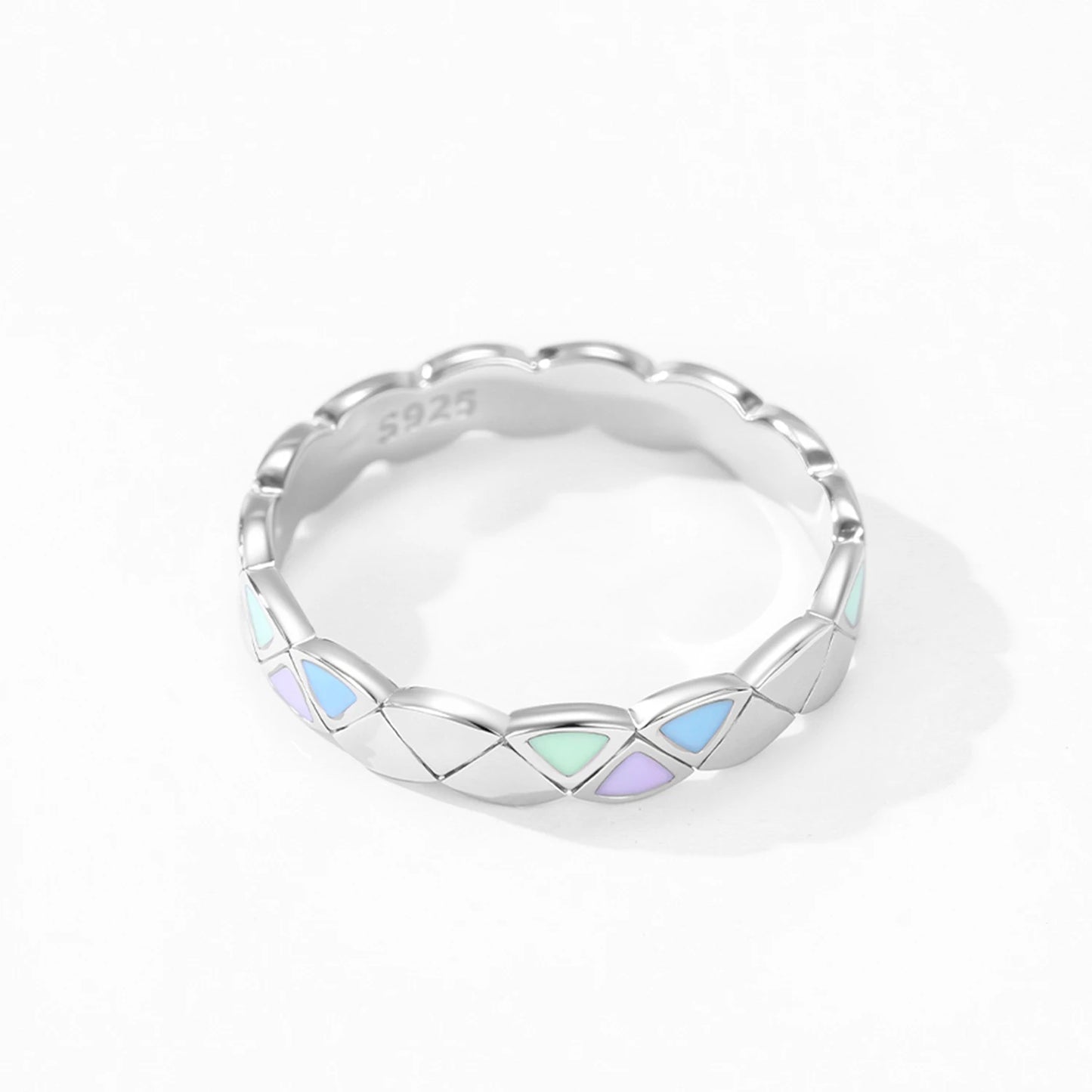 "FABULOUS STRUCTURE" Sterling Silber Ring