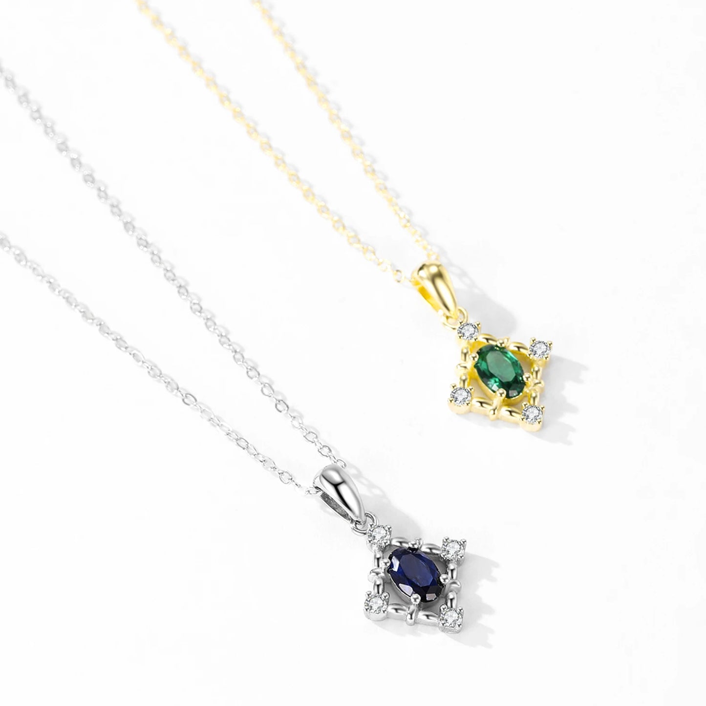 "TRUE STAR" Sterling Silber Halskette