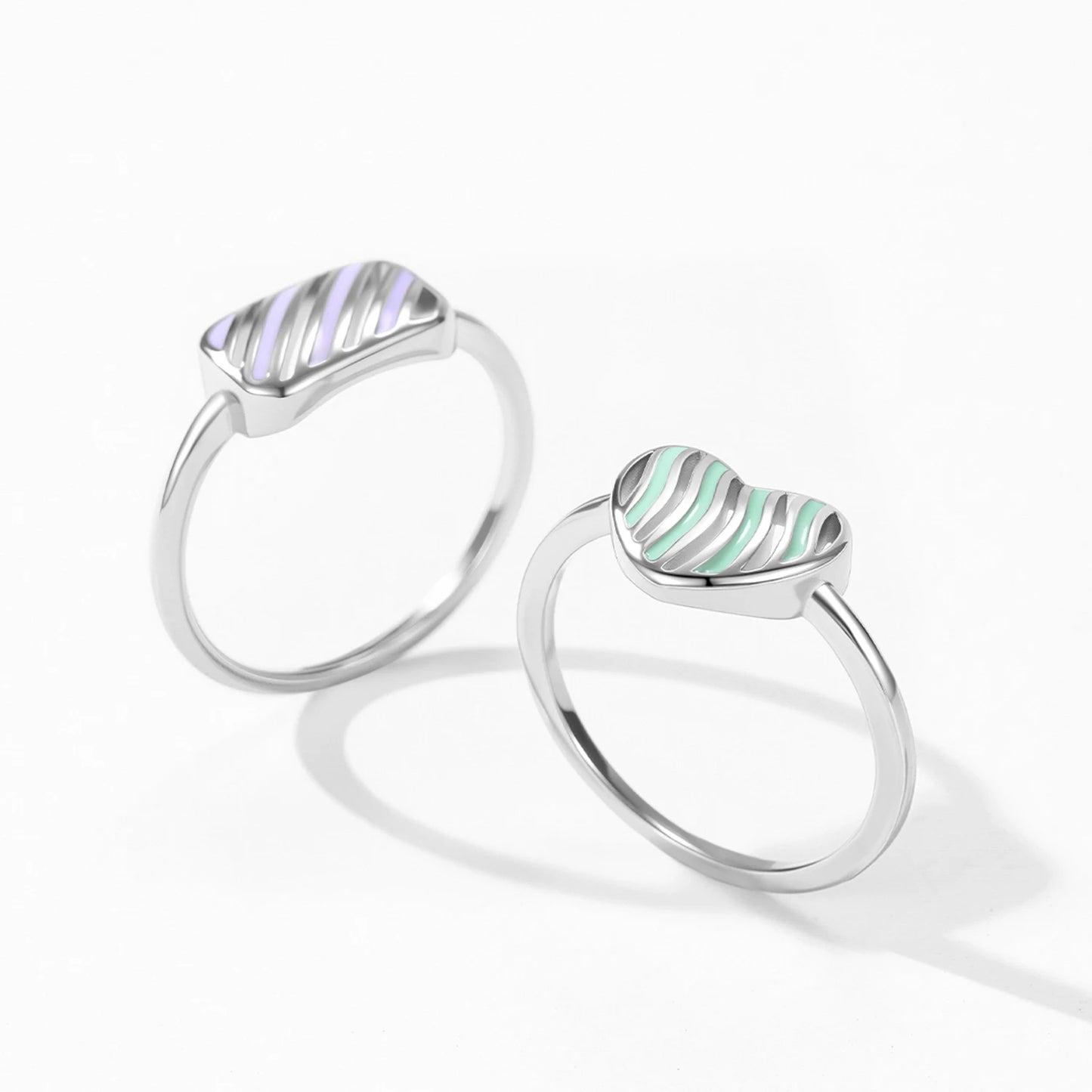 "HEARTFUL FANTASY" Sterling Silber Ring