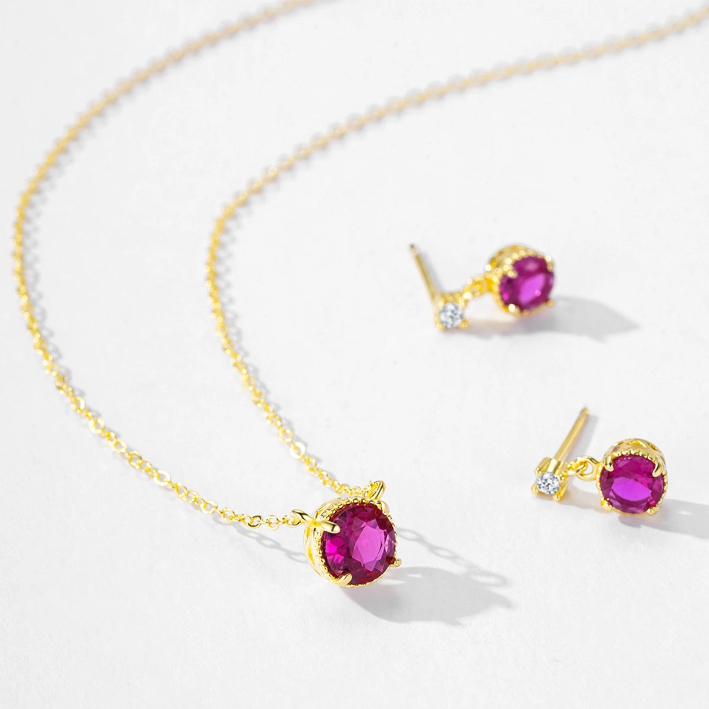 "MYSTIC GLOW" Sterling Silber Ohrringe