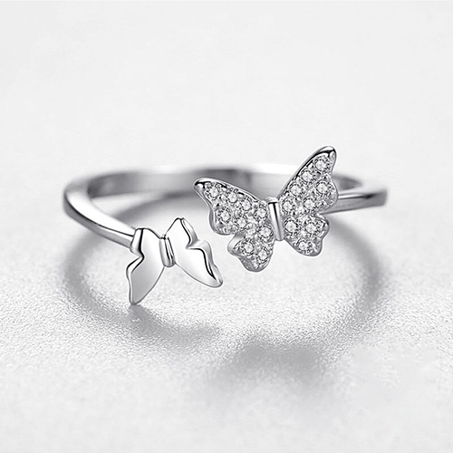 "BUTTERFLY" Sterling Silber Ring