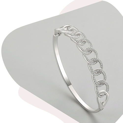 "TWISTY" Sterling Silber Armreif