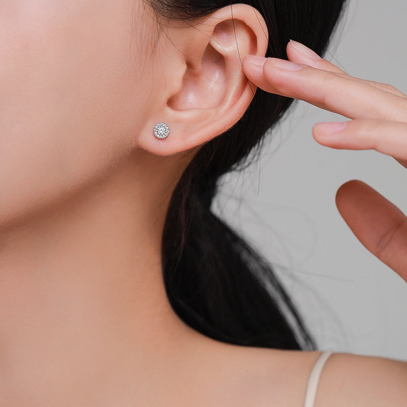 "SUNSHINE" Sterling Silber Ohrringe