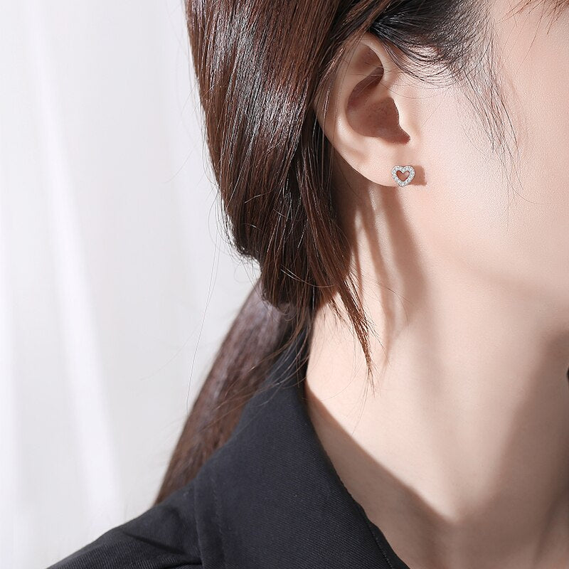 "CUTIE" Sterling Silber Ohrringe