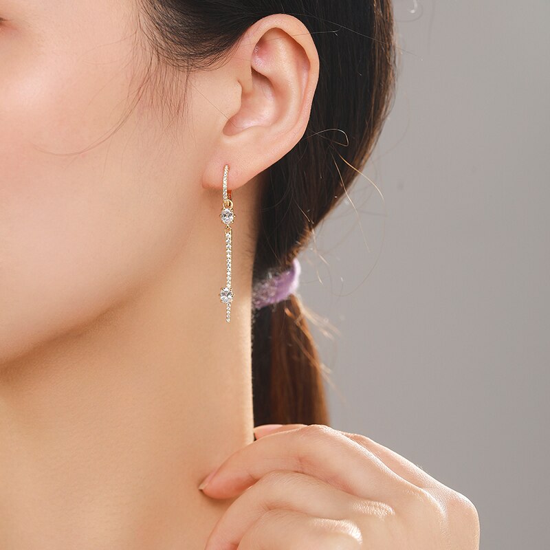 "LUXE" Sterling Silber Ohrringe