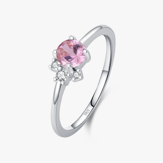 "BEAUTY OF THREE" Sterling Silber Ring