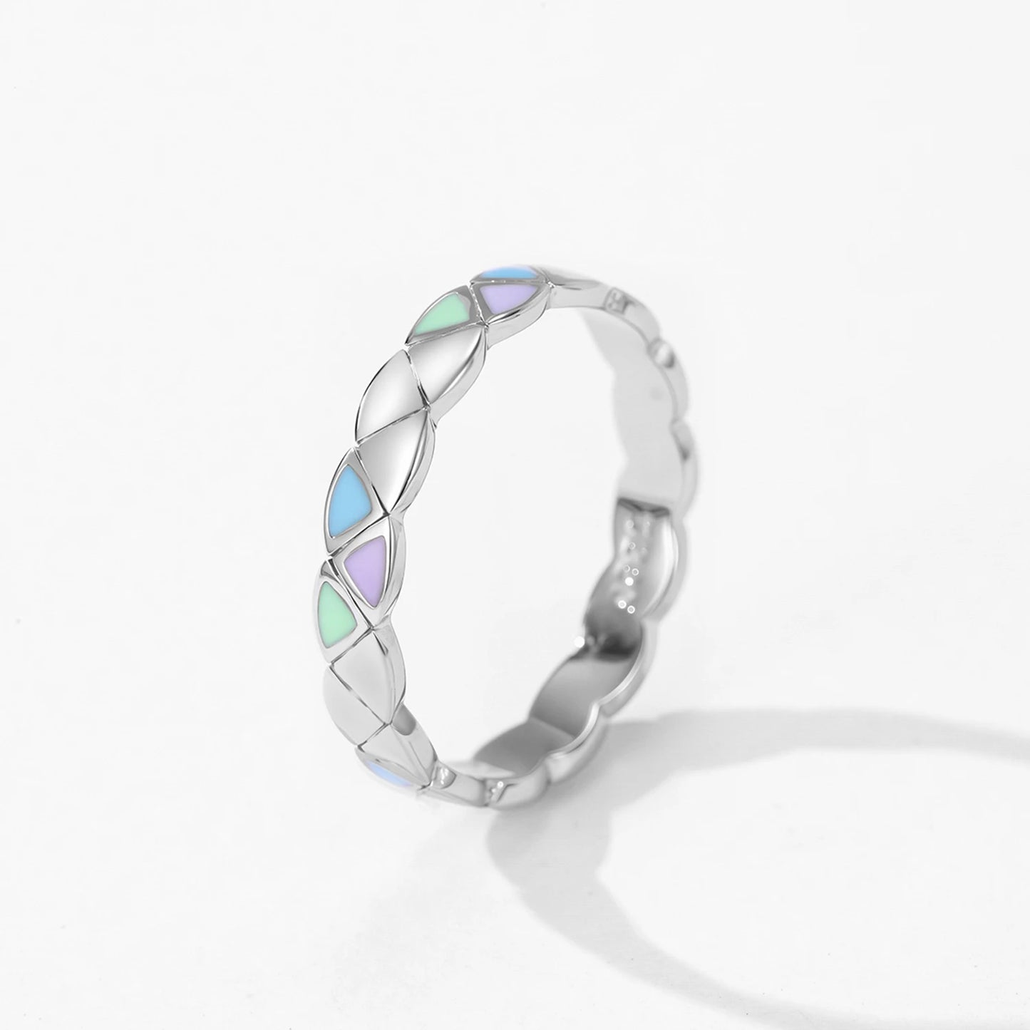 "FABULOUS STRUCTURE" Sterling Silber Ring