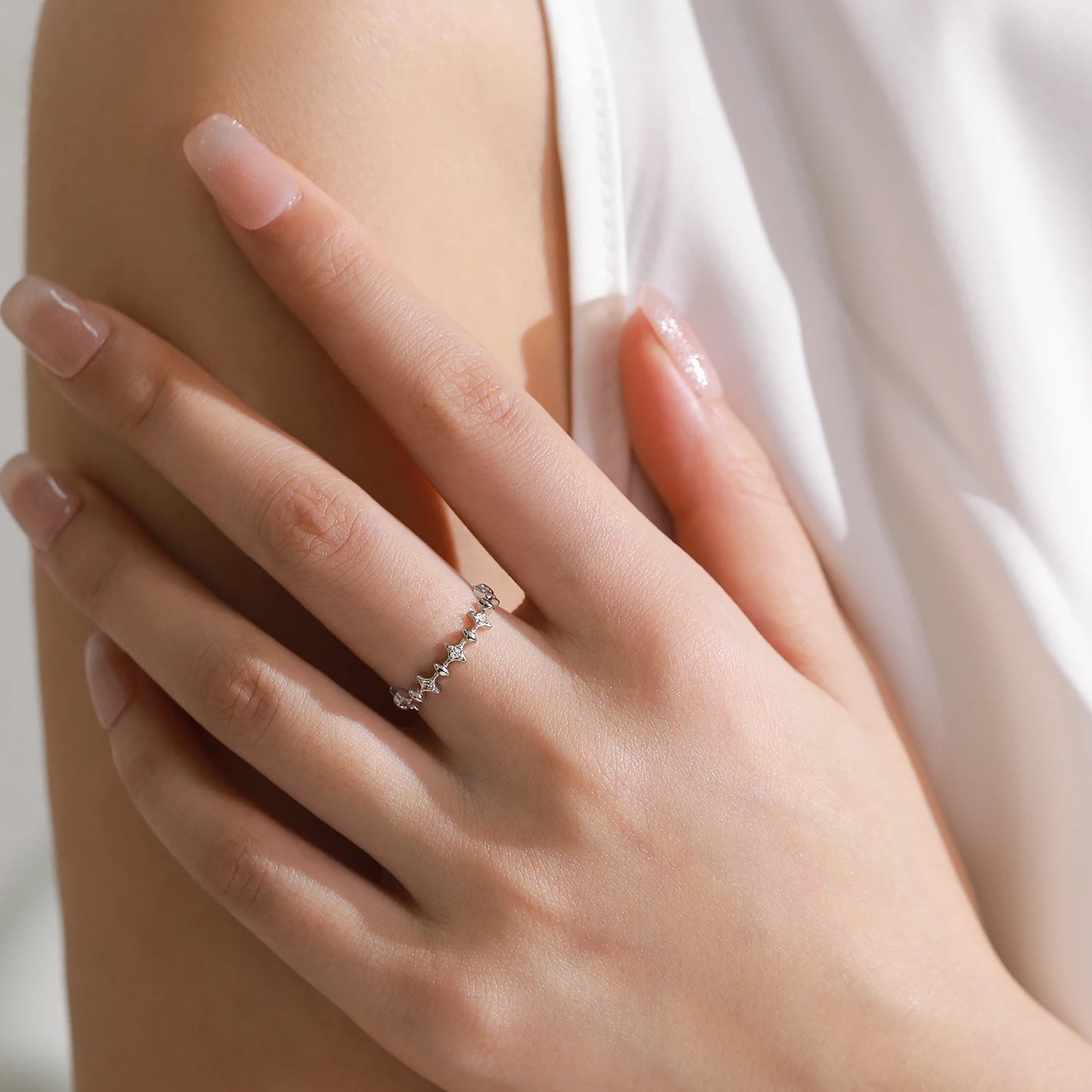 "PRECIOUS CIRCLE" Sterling Silber Ring