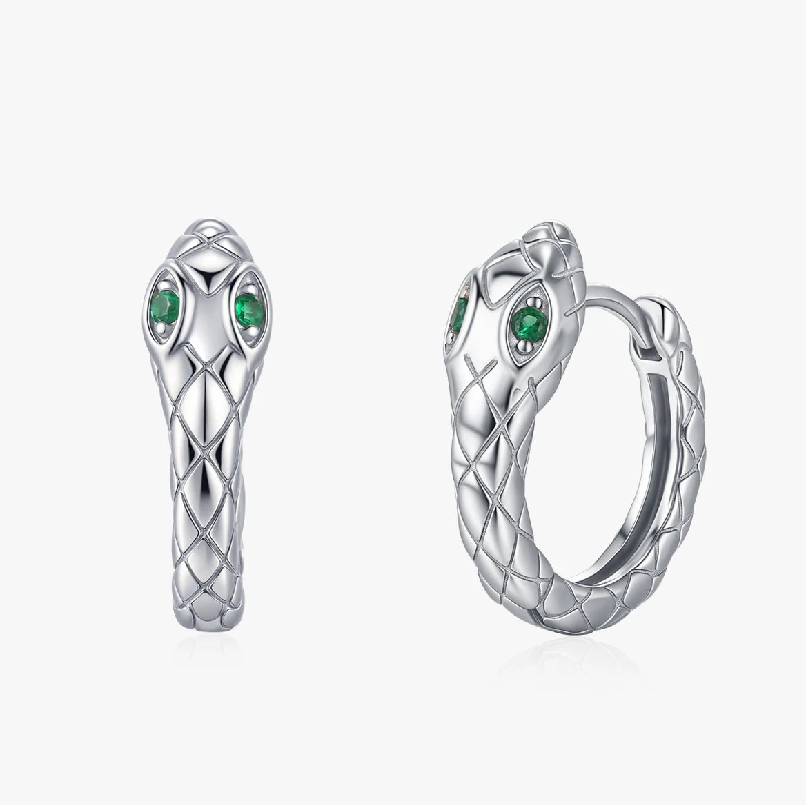 "SILENT TREASURE" Sterling Silber Ohrringe