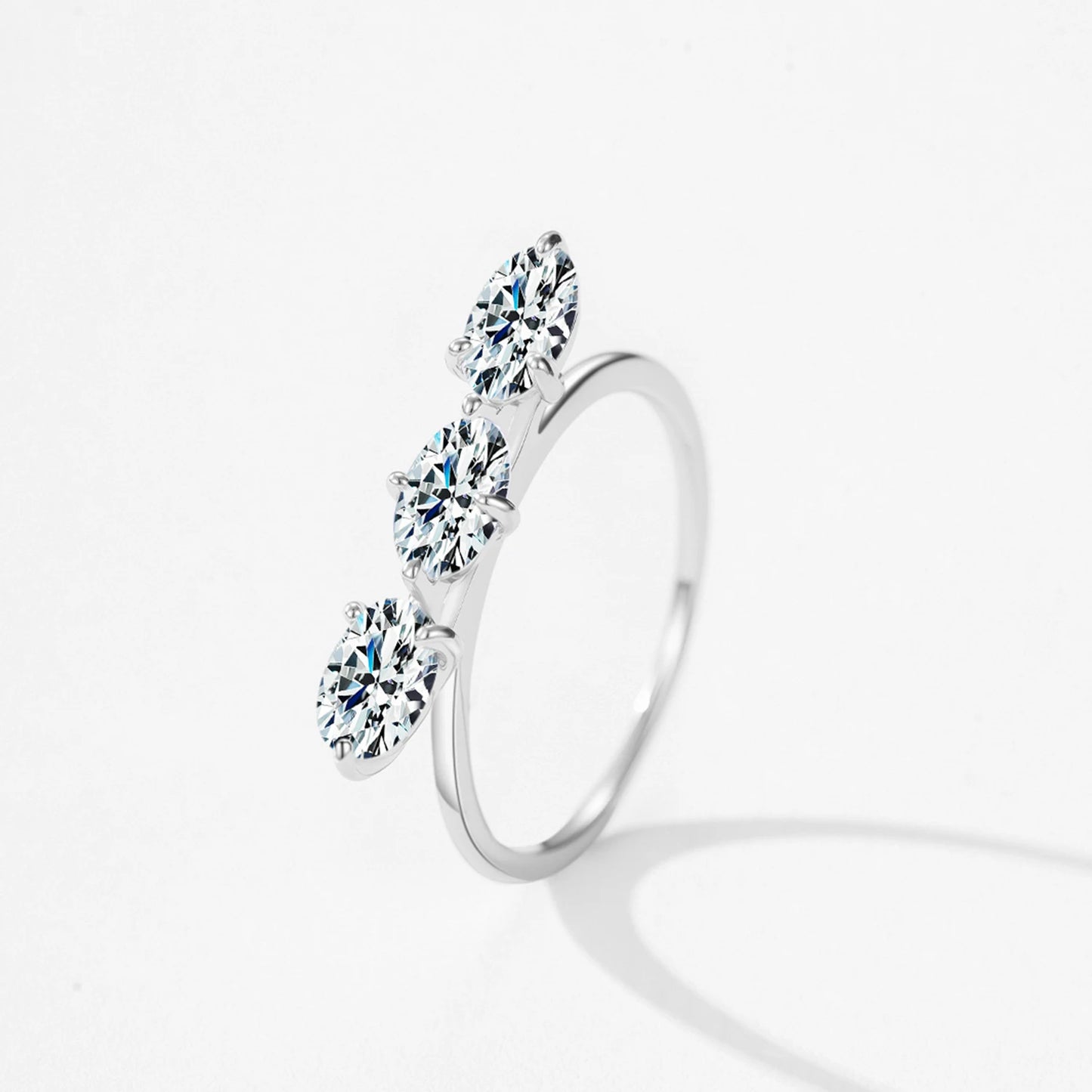 "IVY SHINE" Sterling Silber Ring