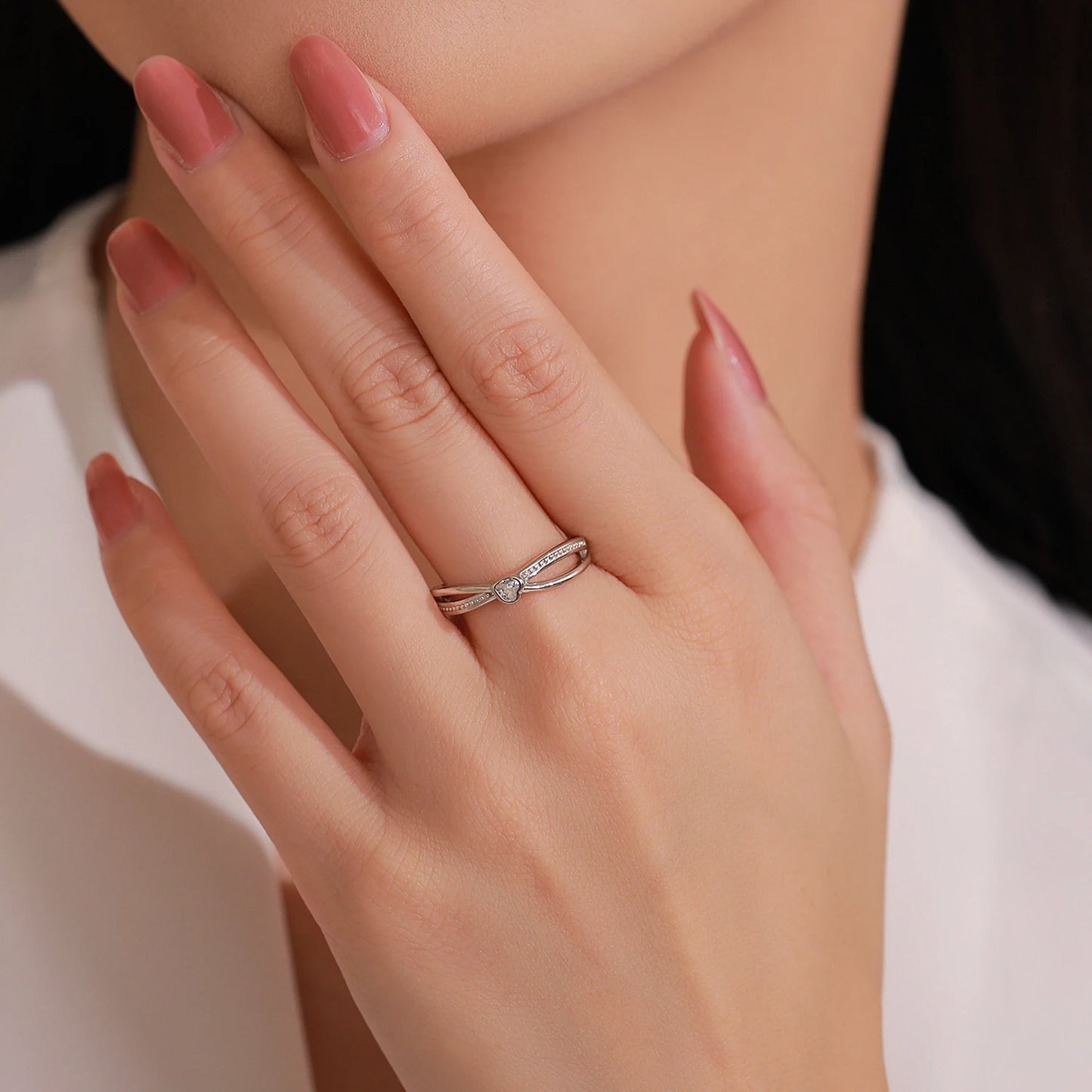 "PURELY YOURS" Sterling Silber Ring