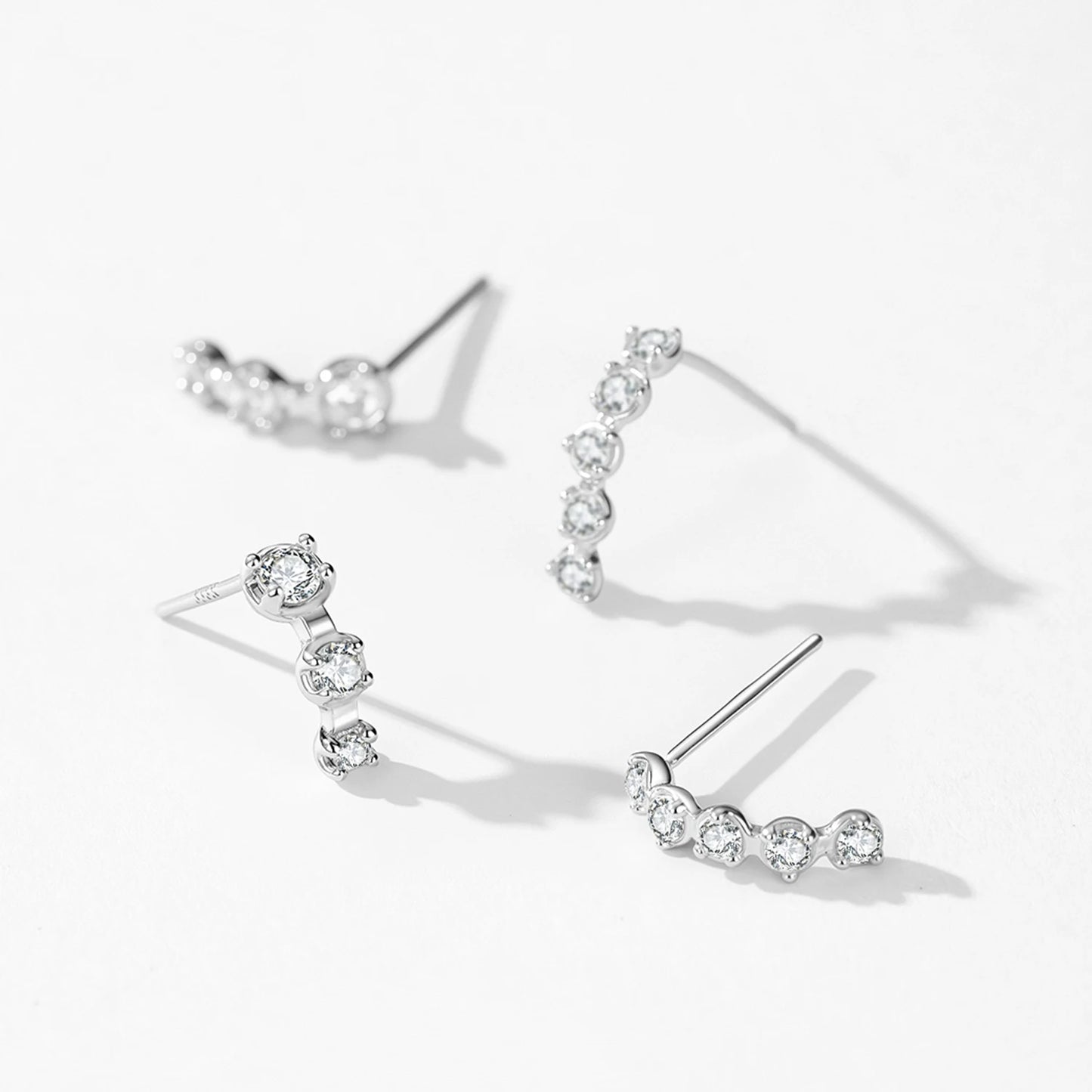 "CHIC WHISPER" Sterling Silber Ohrringe