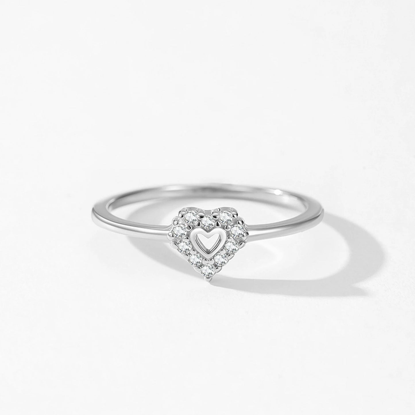 "TIMELESS HEART" Sterling Silber Ring
