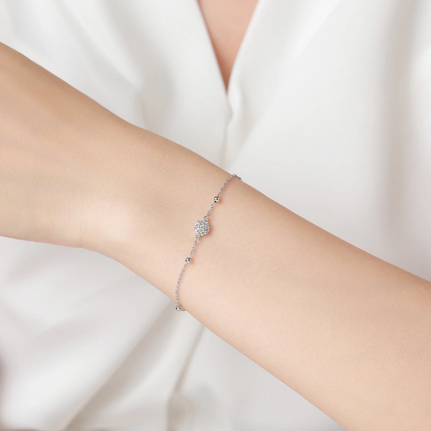 "LUSH MOMENTS" Sterling Silber Armband