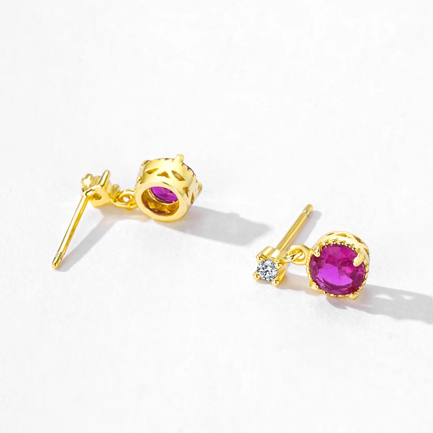 "MYSTIC GLOW" Sterling Silber Ohrringe