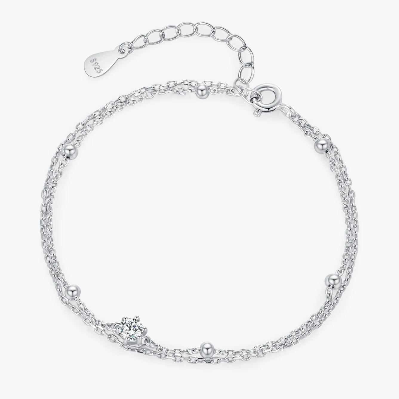 "SILVER AMOUR" Sterling Silber Armband