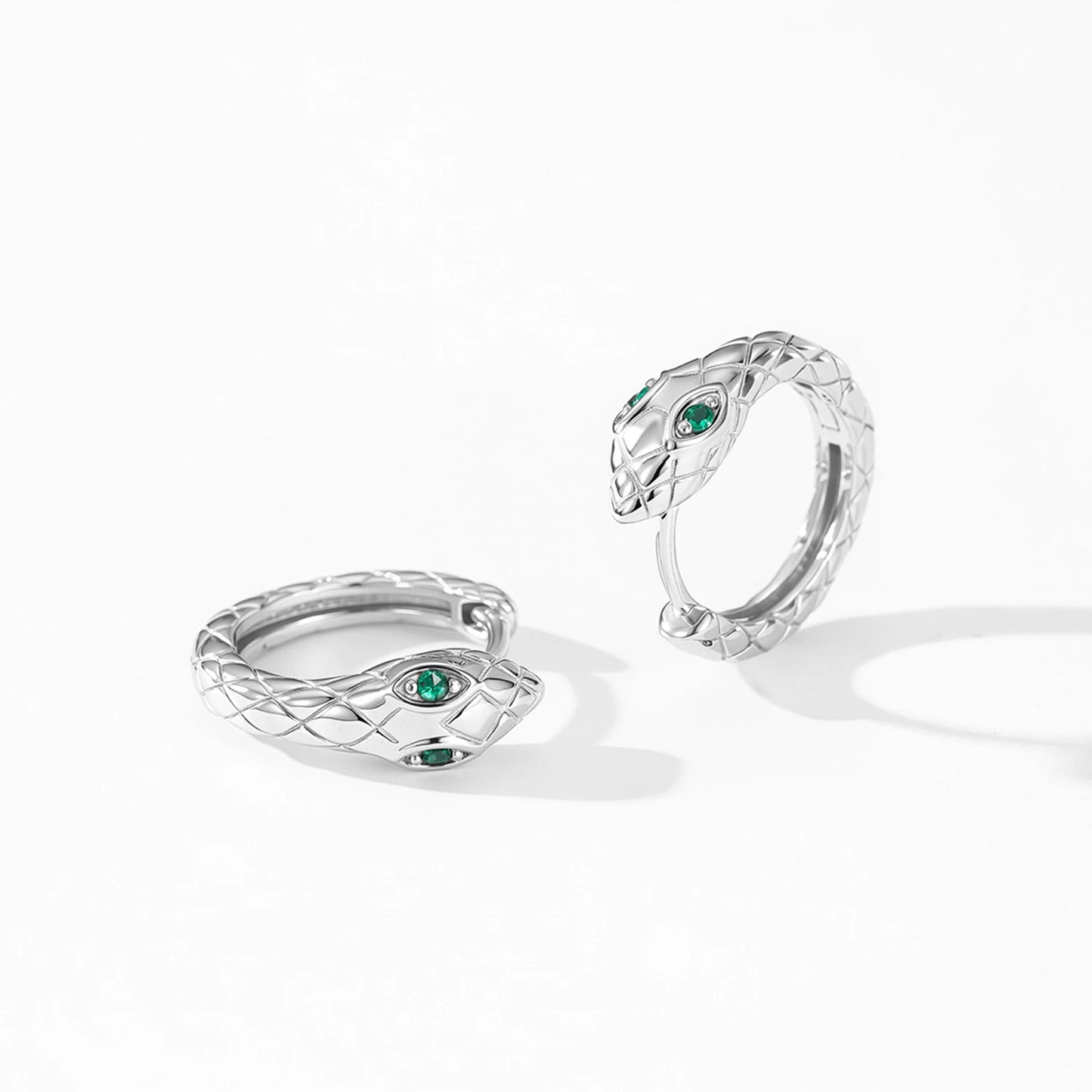 "SILENT TREASURE" Sterling Silber Ohrringe