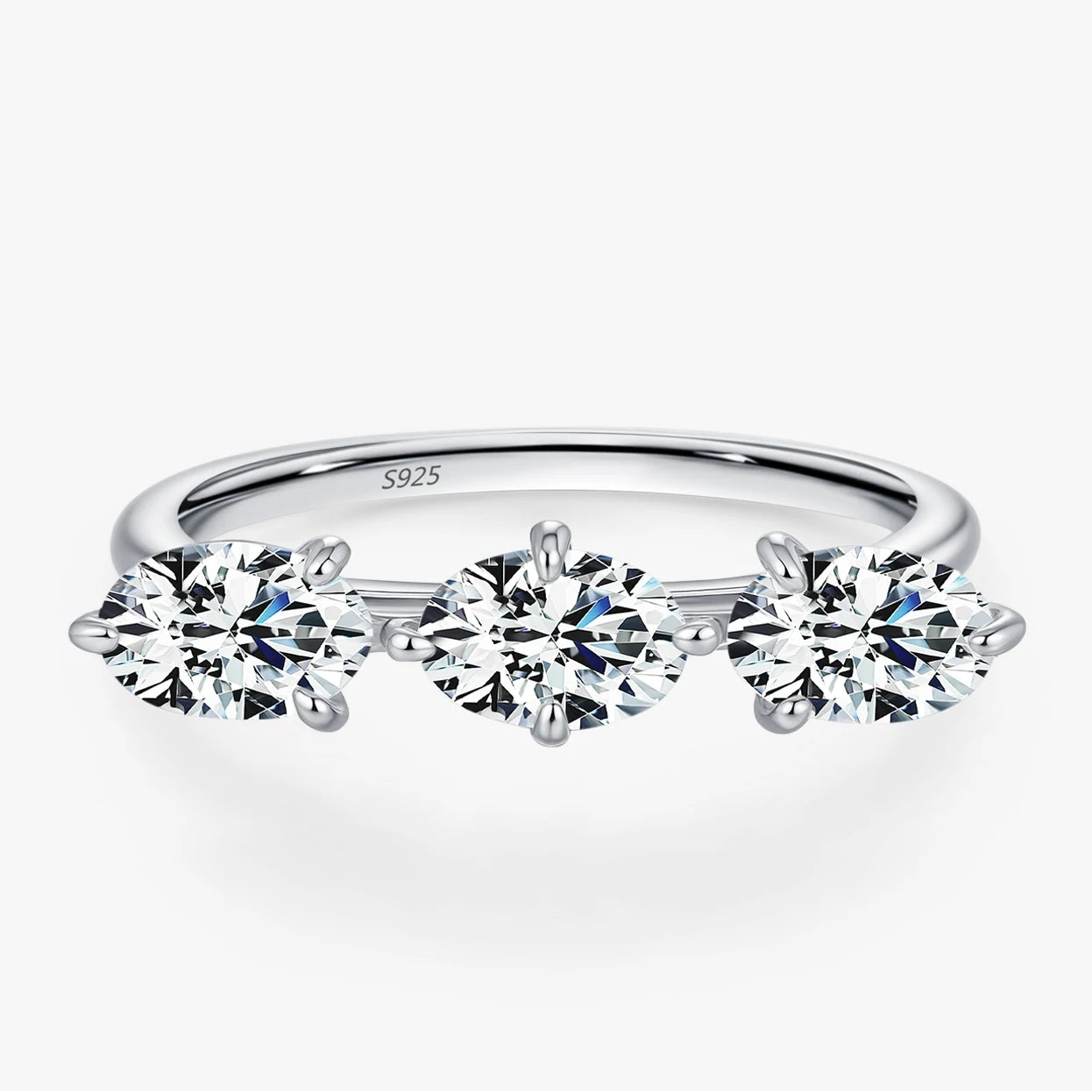 "IVY SHINE" Sterling Silber Ring