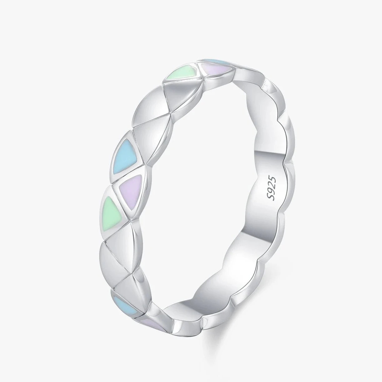 "FABULOUS STRUCTURE" Sterling Silber Ring