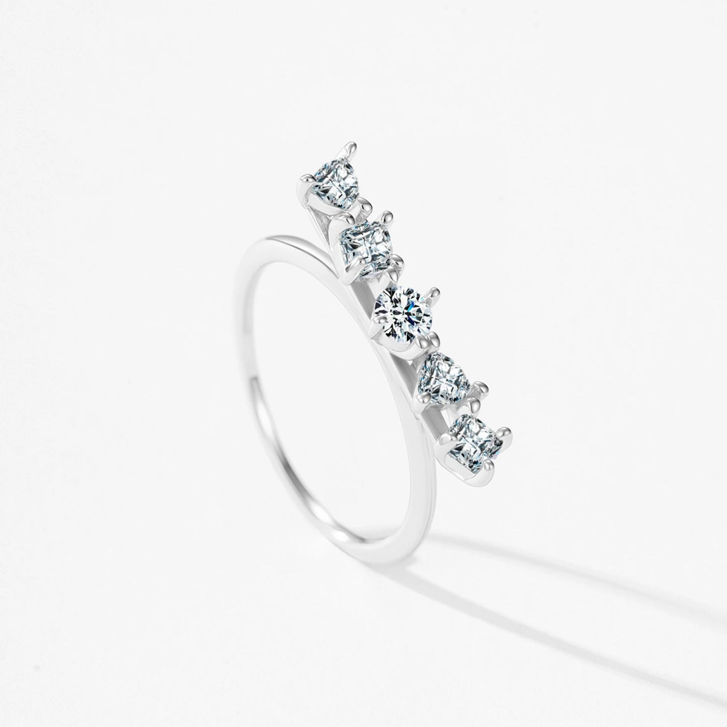 "CHARMING SPARK" Sterling Silber Ring