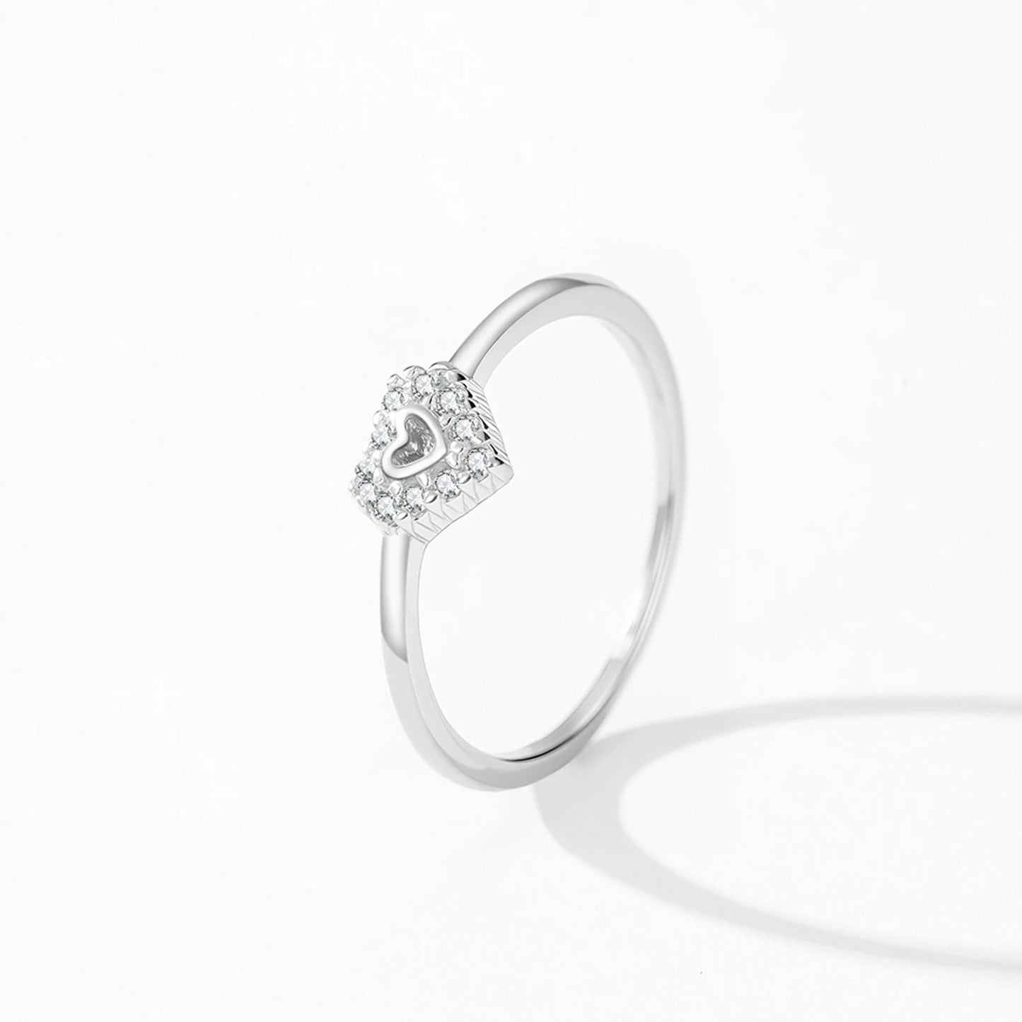 "TIMELESS HEART" Sterling Silber Ring