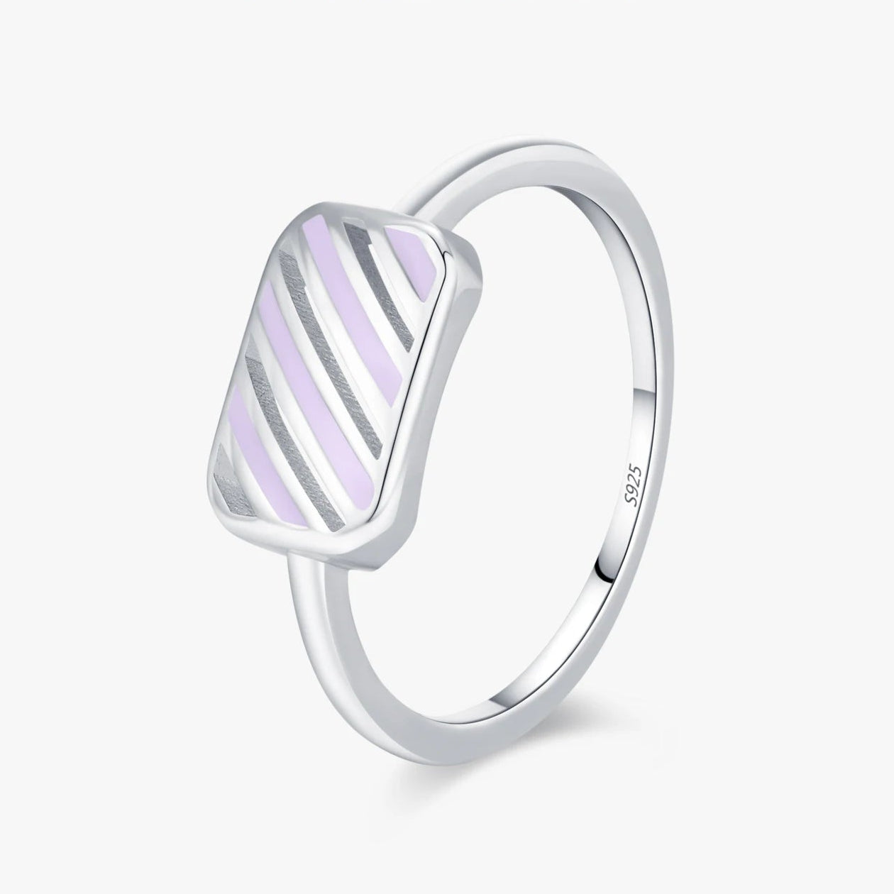 "FABULOUS SQUARE" Sterling Silber Ring