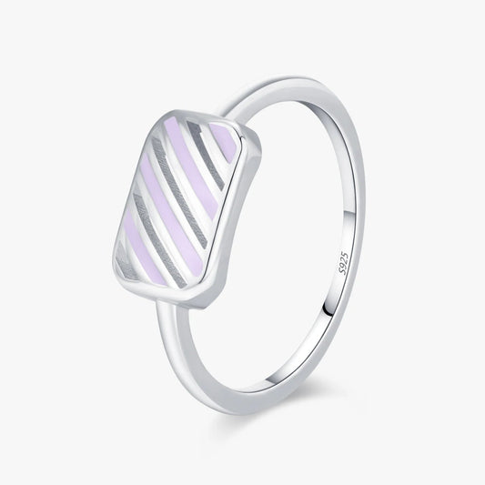 "FABULOUS SQUARE" Sterling Silber Ring