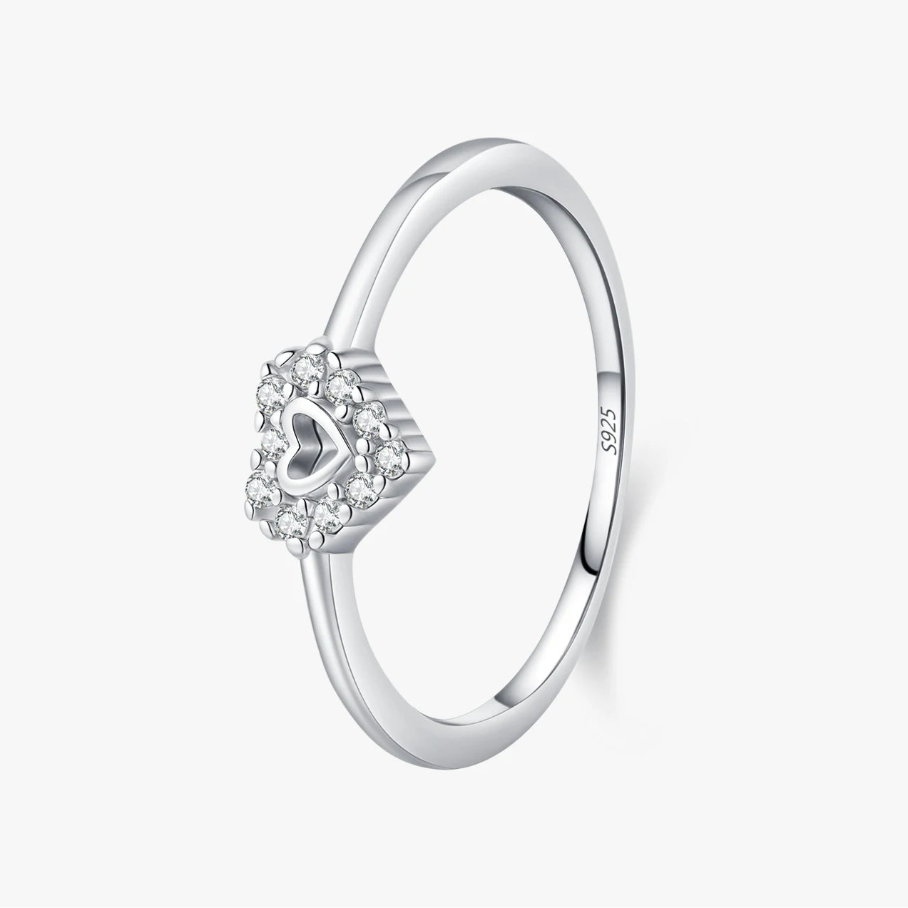 "TIMELESS HEART" Sterling Silber Ring