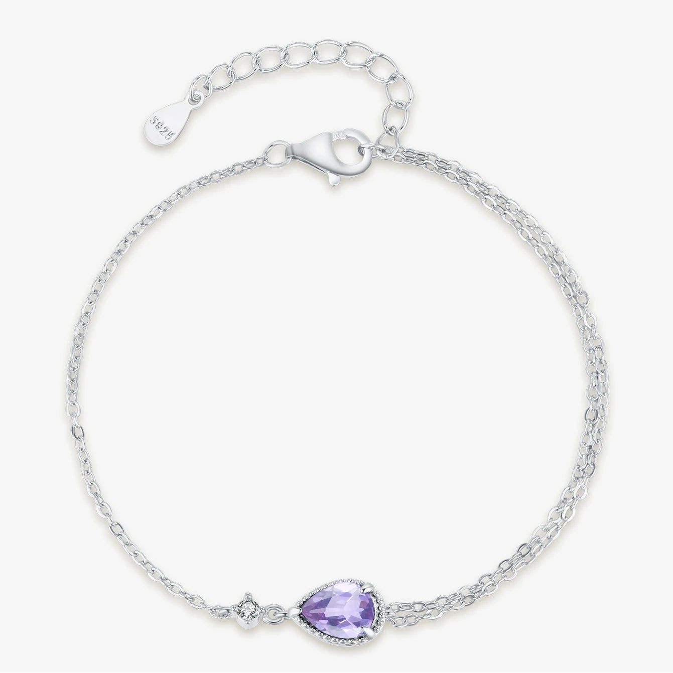 "CRYSTAL WING" Sterling Silber Armband