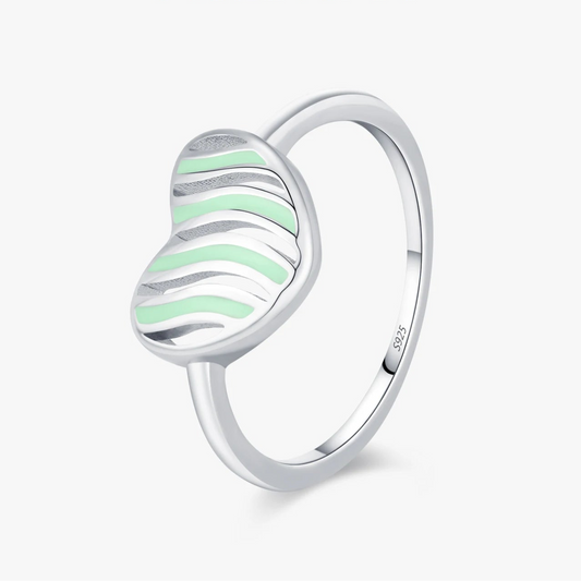 "HEARTFUL FANTASY" Sterling Silber Ring