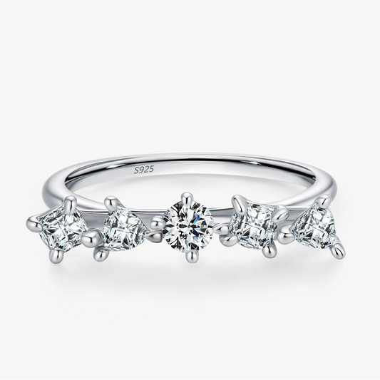 "CHARMING SPARK" Sterling Silber Ring