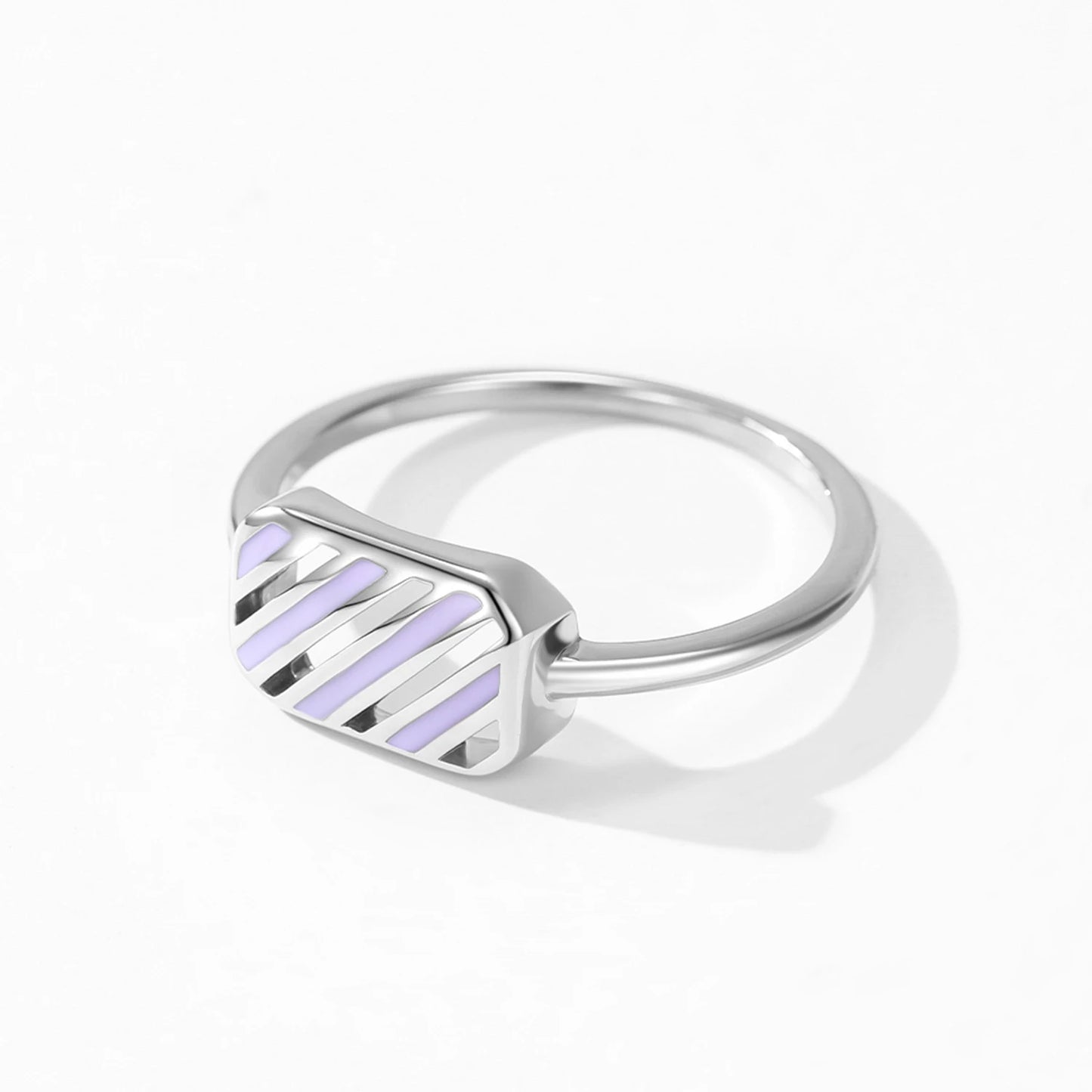 "FABULOUS SQUARE" Sterling Silber Ring