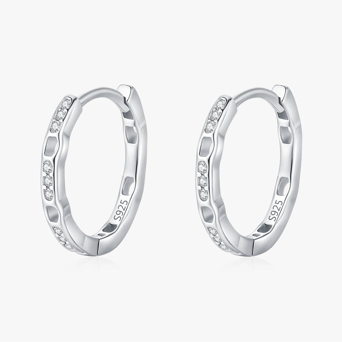 "VELVET SHINE" Sterling Silber Ohrringe