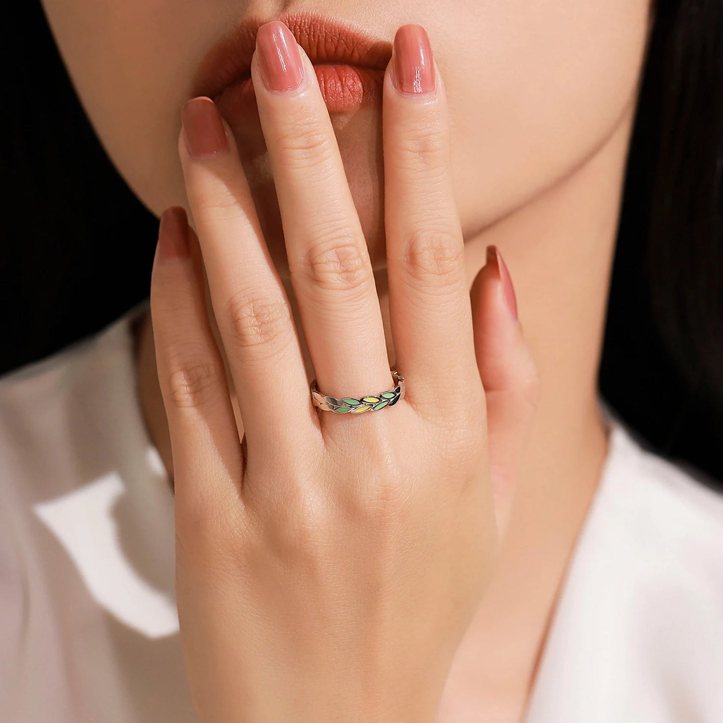 "FABULOUS NATURE" Sterling Silber Ring