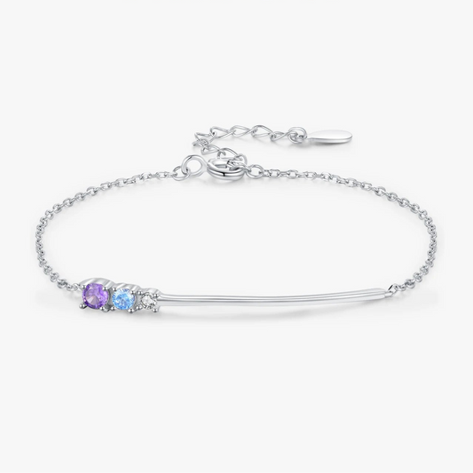 "HEARTFUL BLISS" Sterling Silber Armband