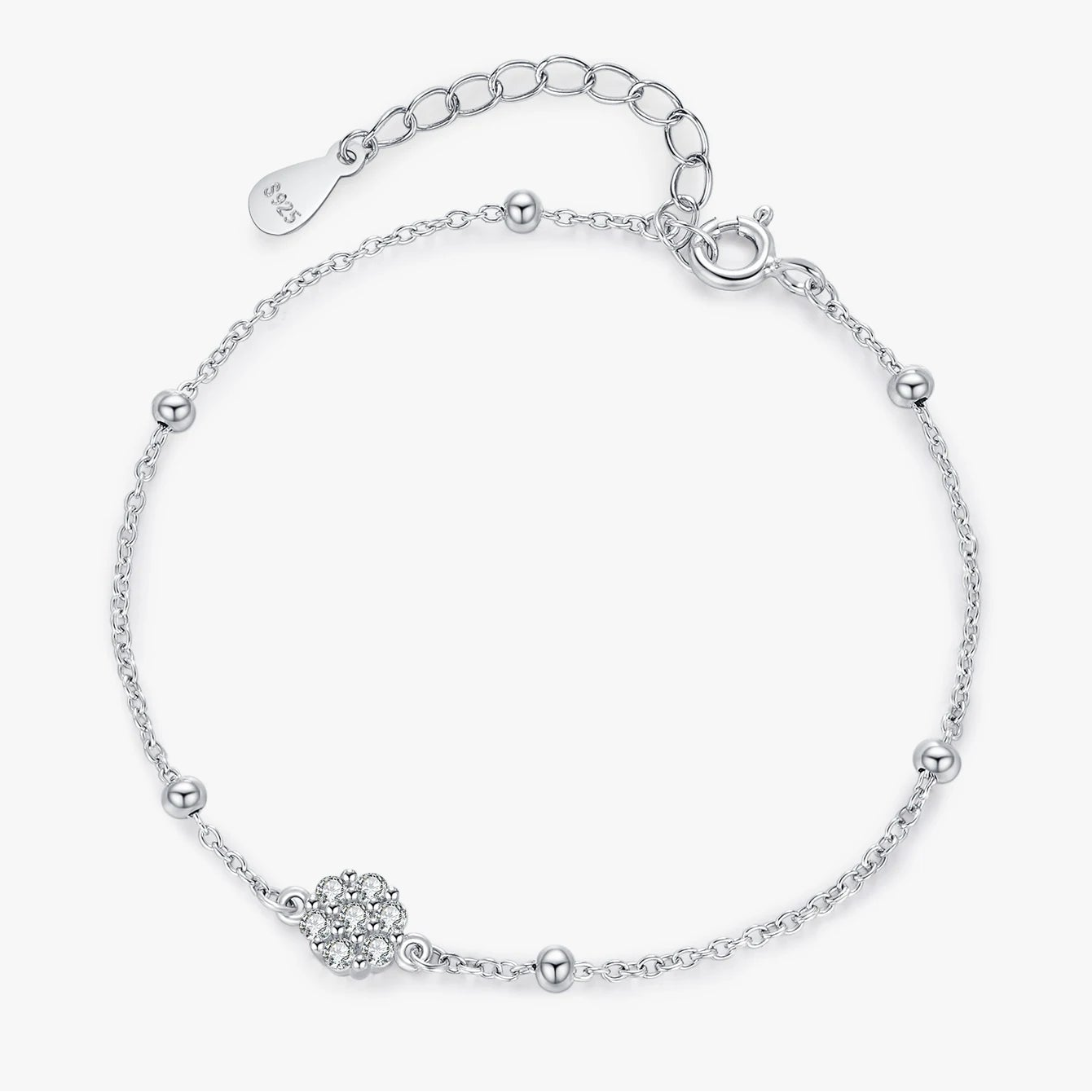 "LUSH MOMENTS" Sterling Silber Armband