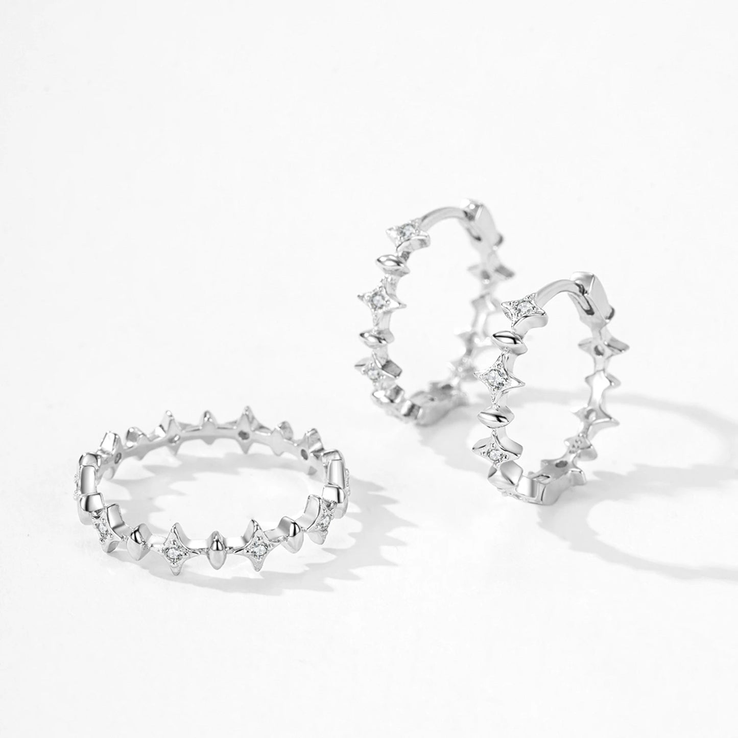 "PRECIOUS CIRCLE" Sterling Silber Ring