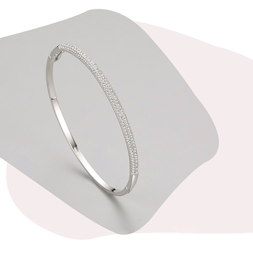 "ROMANTIC" Sterling Silber Armreif