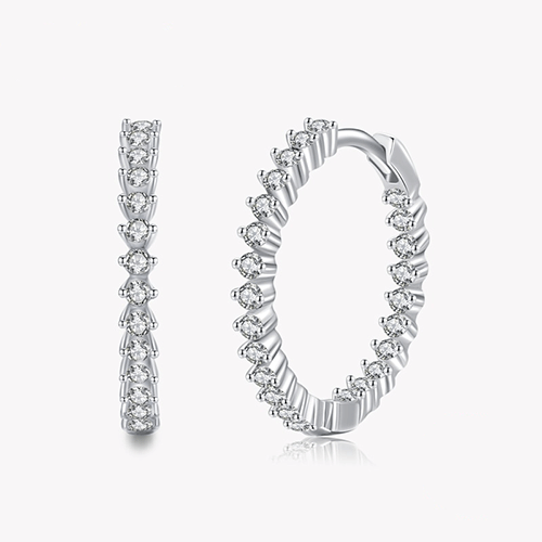 "STACK OF LOVE" Sterling Silber Ohrringe