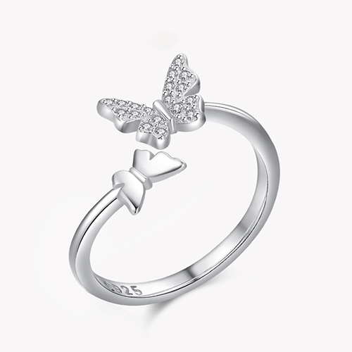 "BUTTERFLY" Sterling Silber Ring