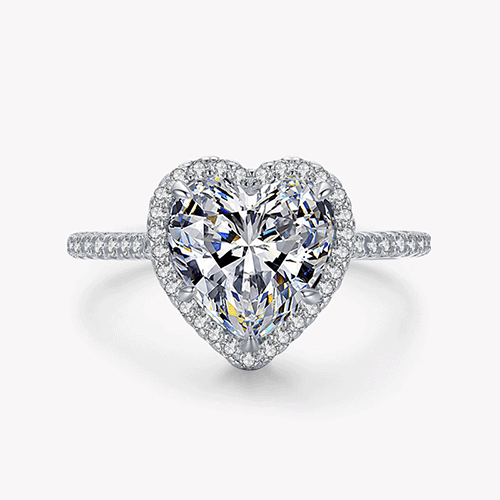 "BIG HEART" Sterling Silber Ring