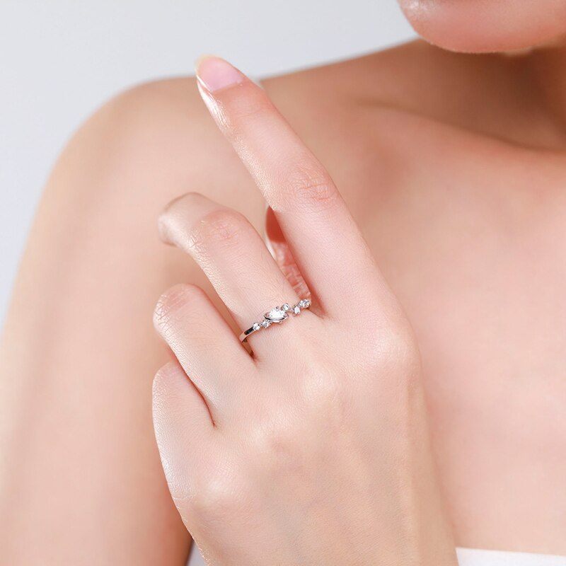 "FANCY" Sterling Silber Ring