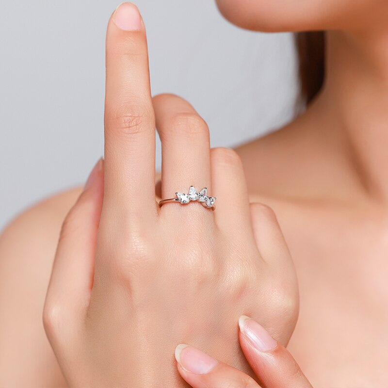 "ICY DRIPS" Sterling Silber Ring