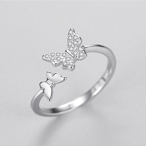 "BUTTERFLY" Sterling Silber Ring