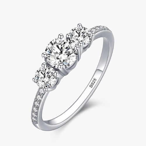 "SPARKLING ROMANTIC" Sterling Silber Ring