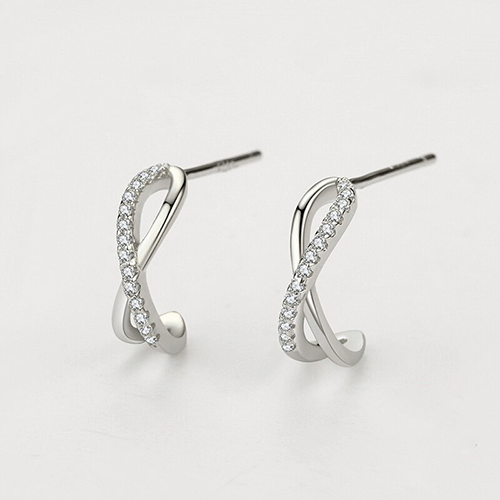 "CHARME" Sterling Silber Ohrringe