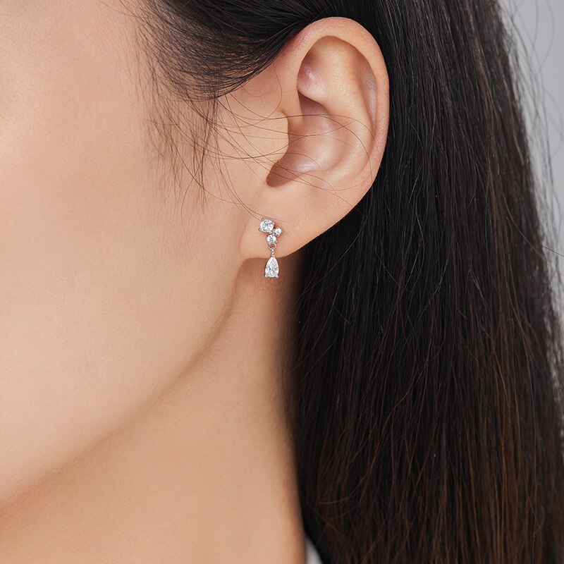 "SHINY DROPS" Sterling Silber Ohrringe