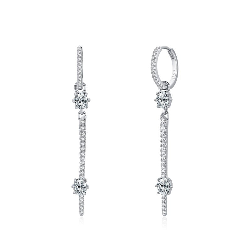 "LUXE" Sterling Silber Ohrringe