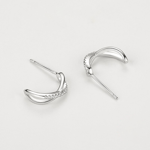 "CHARME" Sterling Silber Ohrringe